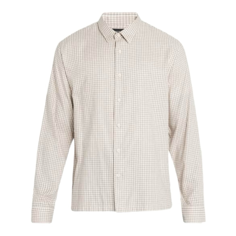 VINCE Men's Crestline Plaid Sport Shirt